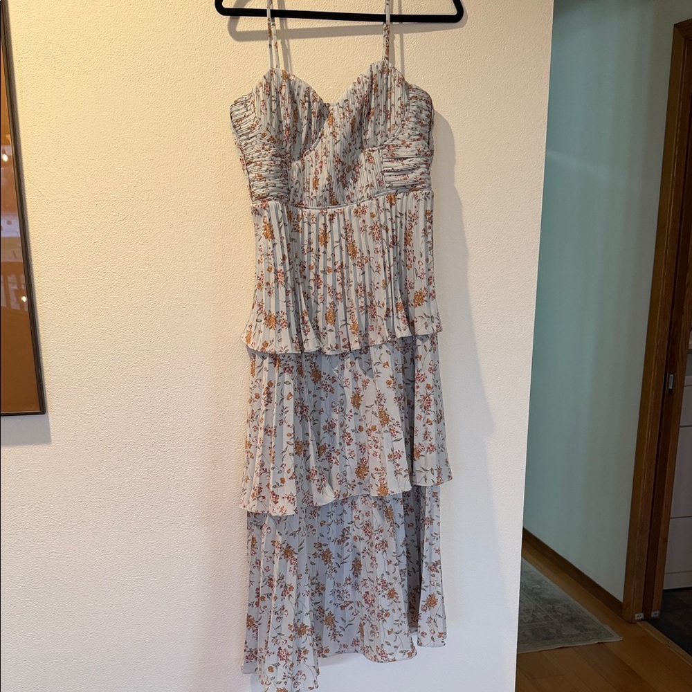 Floral Tiered Maxi Dress